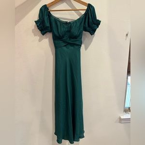 Hello Molly Forest Green Dress